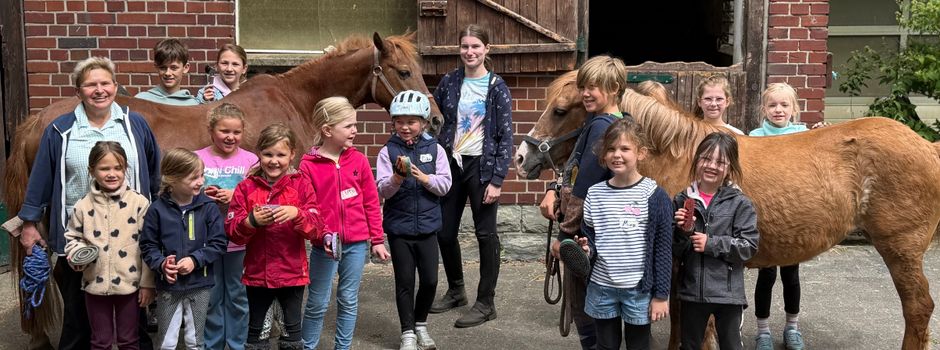 Ferienspiele auf dem Reiterhof Überems: Kinder erleben Pferde, Tiere und echte Abenteuer