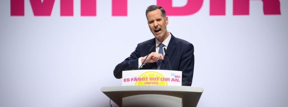 Dürr zum FDP-Chef gewählt - Lindner geht schweren Herzens