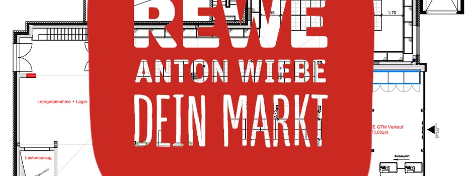 Anzeige: Neueröffnung Rewe Anton Wiebe Getränkemarkt
