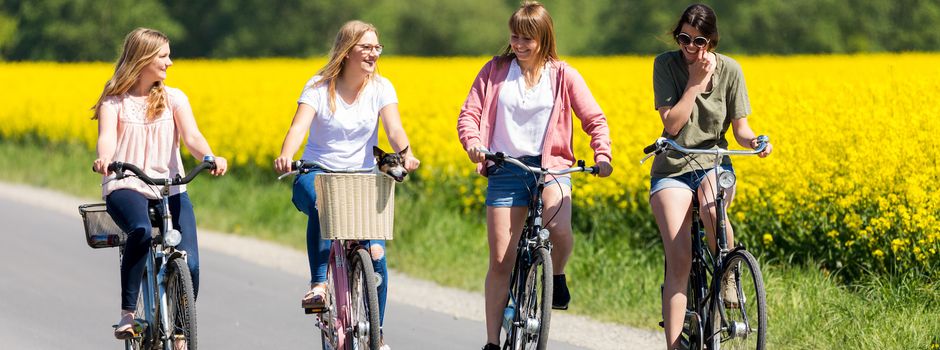 Landfrauen radeln