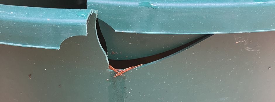 Waldkindergarten in der Sommerpause beschädigt