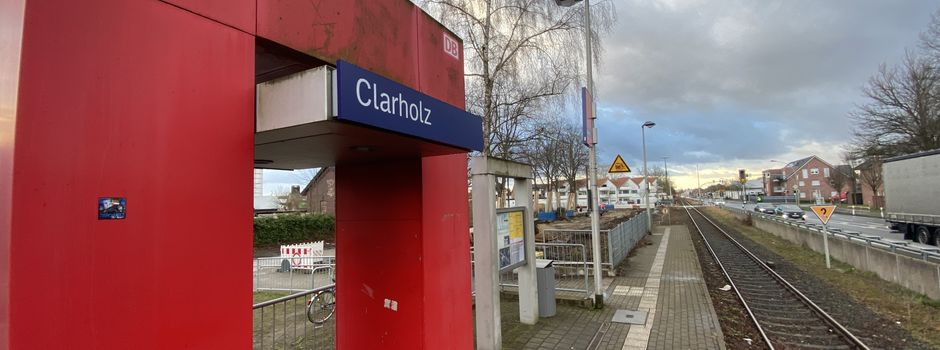 Baumaßnahme am Bahnhof Clarholz gestartet