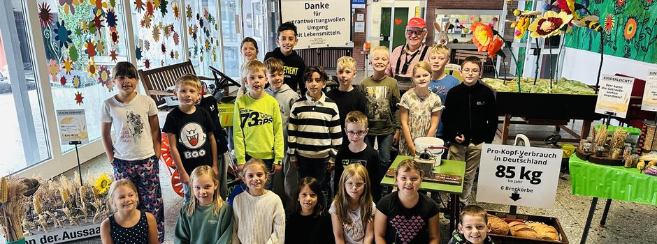 Theo Steiling besucht die Drittklässlerinnen und Drittklässler der Wilbrandschule
