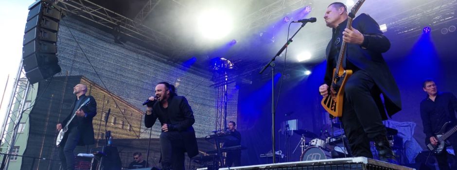 Augen auf, sie kommen wieder: Oomph! bei Sommer am Kiez 2024