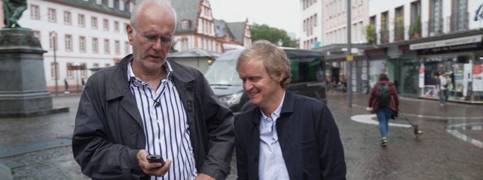 So lief Harald Schmidts TV-Dreh in Mainz