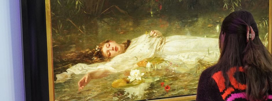 Ophelia-Hype beschert Museum Wiesbaden Besucherrekord