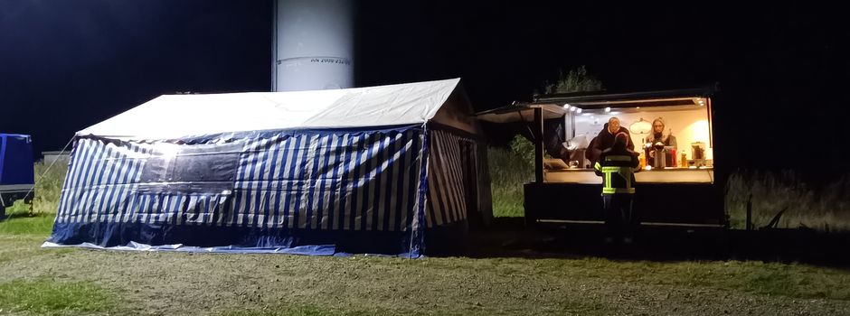 Einsatz hinter den Kulissen: Dorfklub Strenz stärkt Feuerwehr beim Nachtmarsch