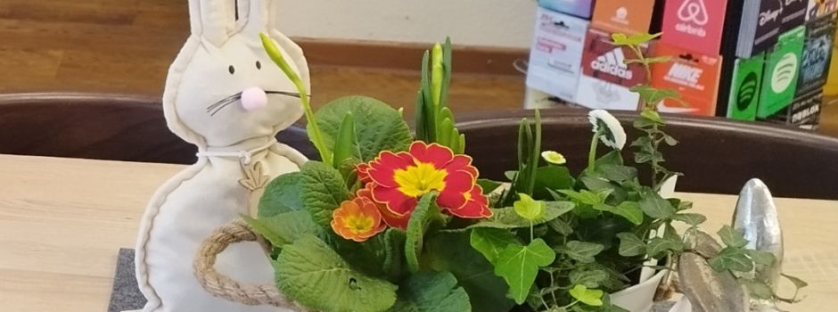 Treffbereich: Ostern kann kommen