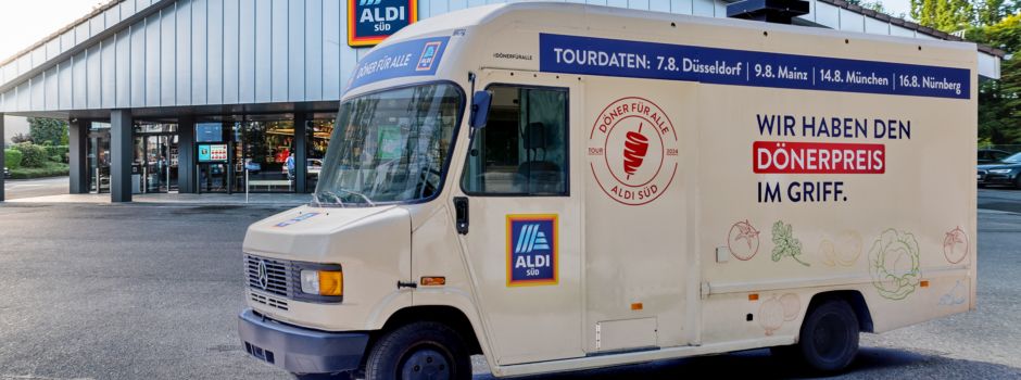 „Döner für alle“: Aldi-Dönertruck verkauft Kebab in Mainz zum Tiefpreis