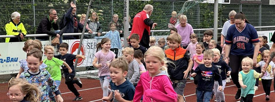 CJD Kindertagesstätten veranstalten Mini Sportabzeichen-Familienfest im Waldstadion