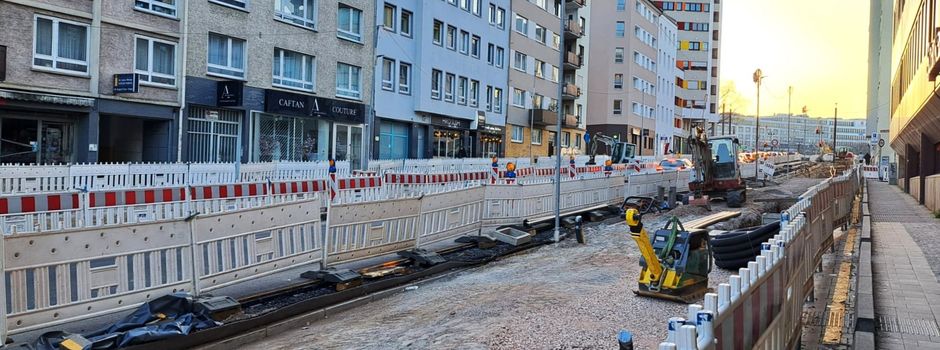 Neue Sperrungen und Ersatzverkehr in der Binger Straße