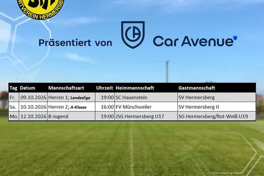 Die Woch beim SVH