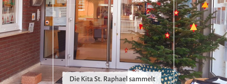 Die Kindertageseinrichtung St. Raphael sammelt für Clarholzer Familien