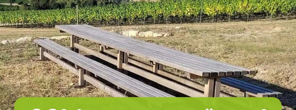 Crowdfunding-Projekt für unsere Überdachung des Tisch des Weines