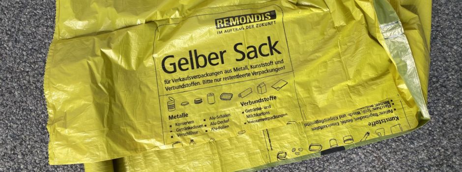 Gemeinde Lotte bleibt beim Gelben Sack