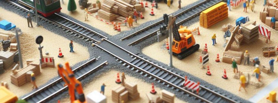 Sperrung des Bahnübergangs Nenndorfer Straße in Empelde