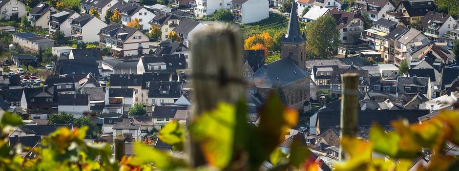 Ahrtal: Rotweinstraße (B267) in Rech für eine Woche voll gesperrt