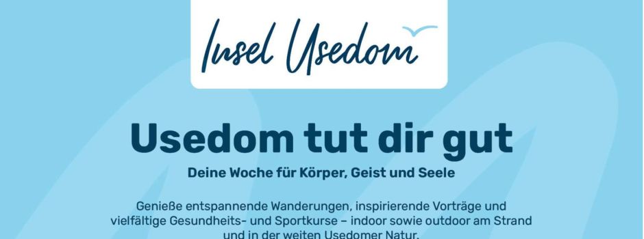 Erstauflage der Reihe „Usedom tut dir gut“
