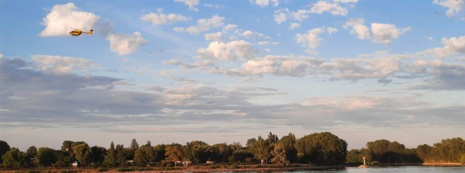 Zwei Personen aus Rhein gerettet – Großeinsatz in Mainz