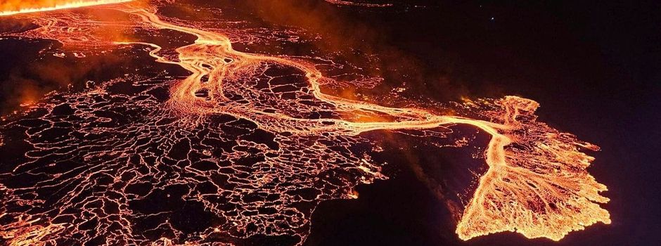Vier Kilometer langer Riss - Neuer Vulkanausbruch auf Island