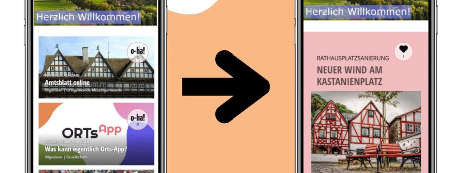 Unsere OrtsApp bekommt einen neuen Look!