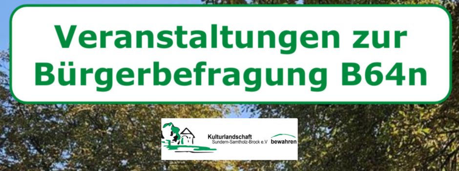 Engagierte Bürgerbeteiligung zur B64n: Veranstaltungsreihe in Herzebrock und Clarholz