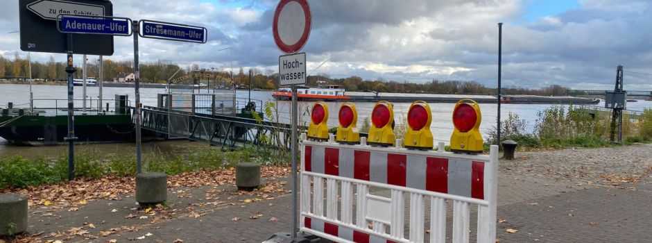 Warnung vor Hochwasser in Rheinhessen