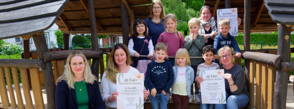 Einladung zum 60-jährigen Bestehen der katholischen Kindertageseinrichtung St. Christina