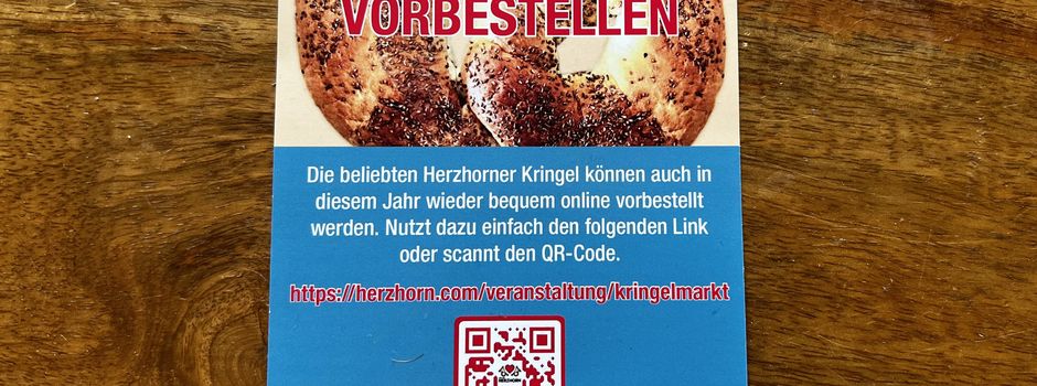 Ab jetzt Kringel vorbestellen