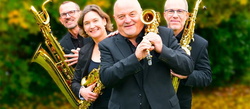 Heute im Weinbaumuseum: Beschwingter Frühschoppen mit dem Saxophon Quartett