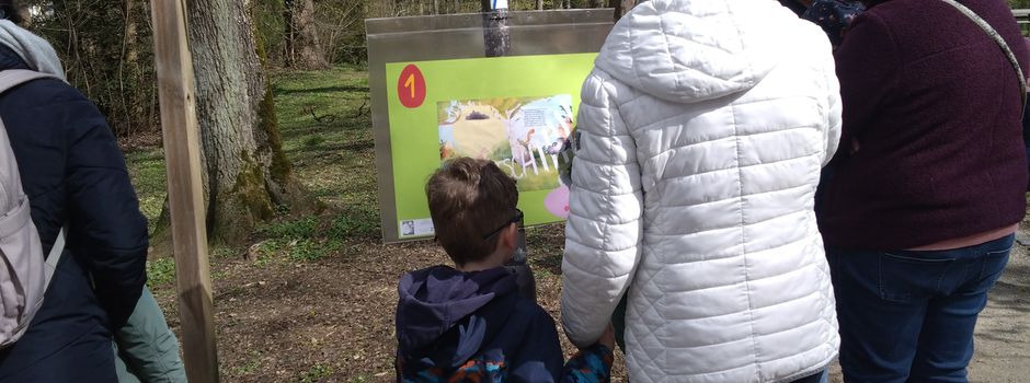 Familienwanderung mit dem Nösterhasen