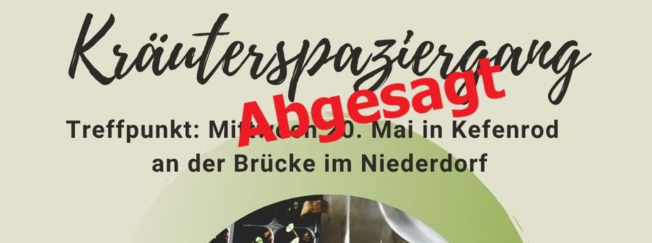 ABGESAGT! - Kräuterspaziergang