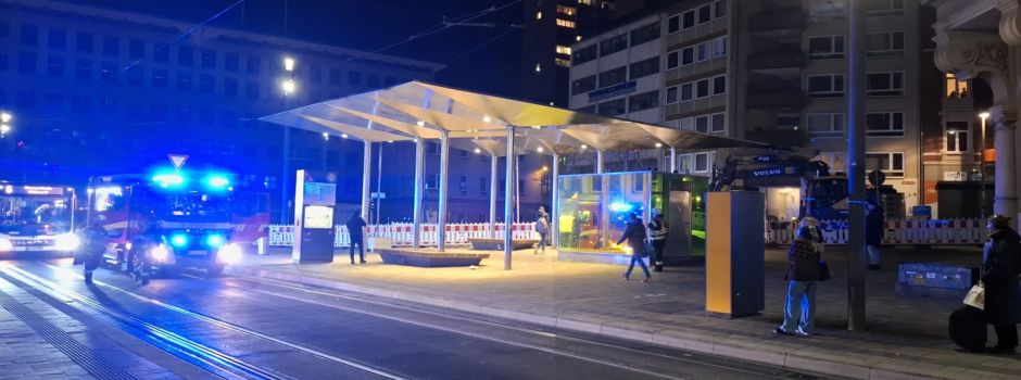 Feuer in Toilette am Münsterplatz – Stau im Mainzer ÖPNV