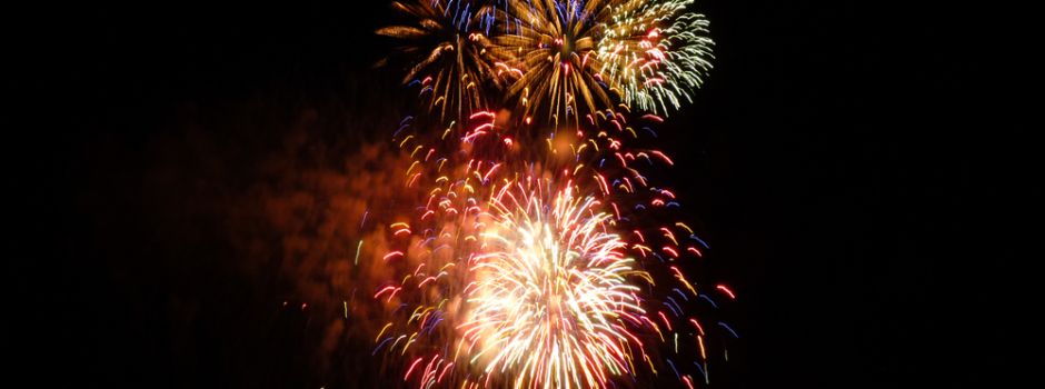 Warum gab es bei der Gibber Kerb trotz Waldbrandgefahr ein Feuerwerk?