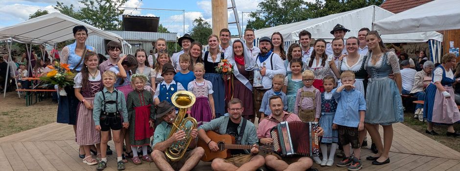 Superstimmung bei der Steiningloher Stodl-Kirwa