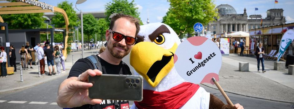 75 Jahre Grundgesetz: Berlin feiert die Verfassung