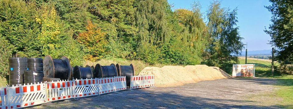 Das Projekt Glasfaser und Strom-Erdkabel startet nach Kirmes