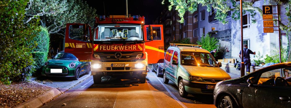 Brand in der Mainzer Neustadt