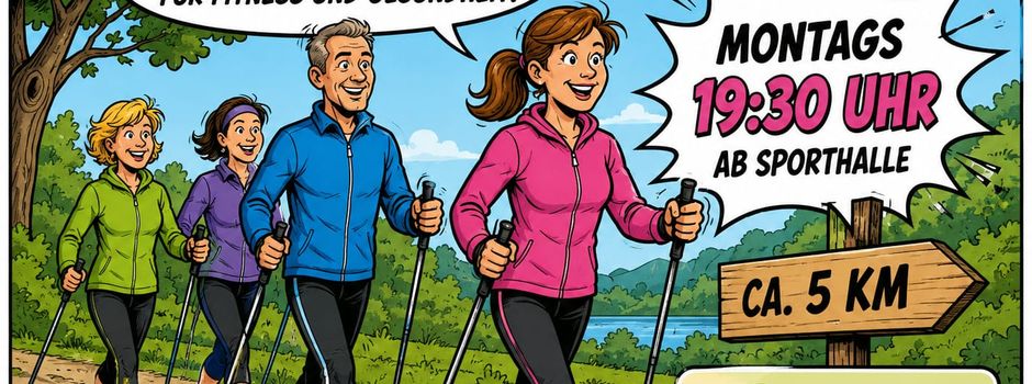 Walking ab 01.06. – Sei dabei!