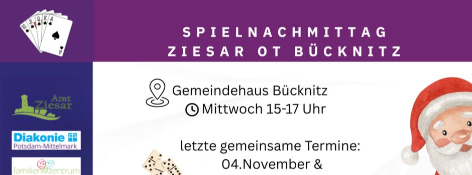 Spielnachmittag Ziesar OT Bücknitz