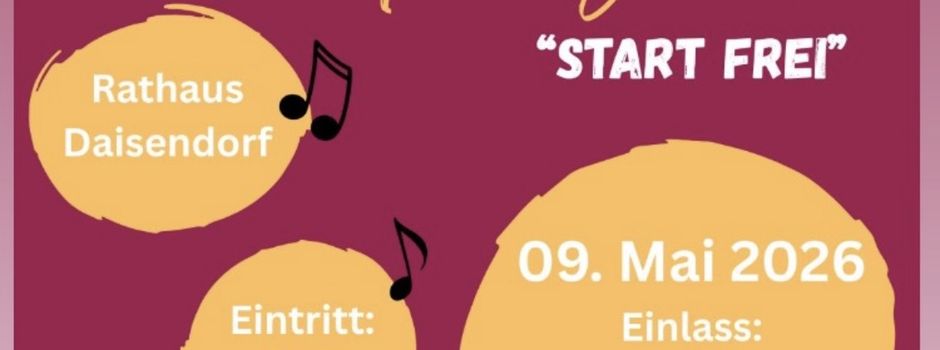 Frühjahrskonzert am 9. Mai 2026