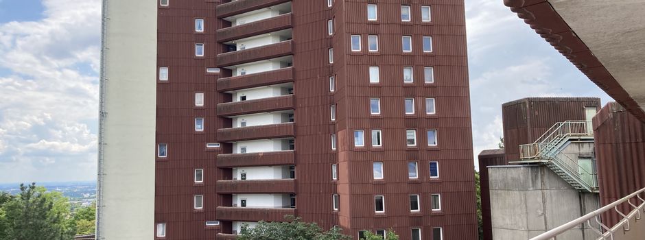 Das Rote Hochhaus in Wiesbaden: Verfall, Ratten und Vandalismus