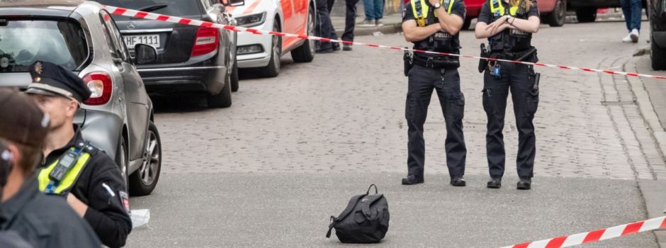 Nahe EM-Fanwalk: Polizei schießt Bewaffneten nieder
