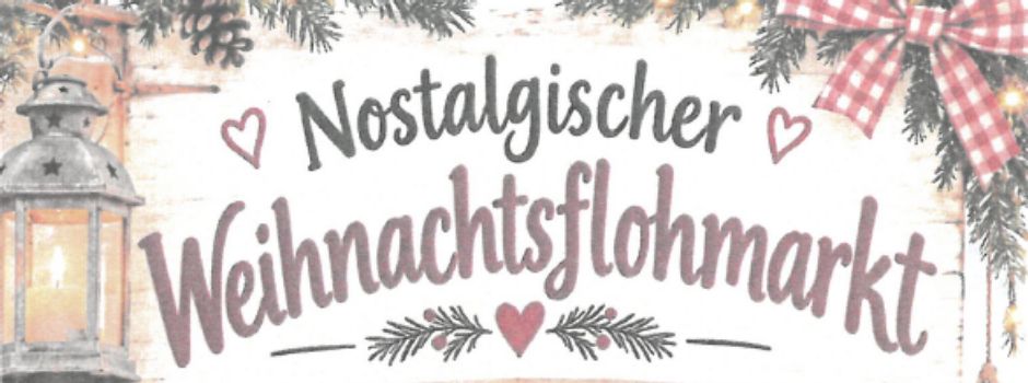 Nostalgischer Weihnachtsflohmarkt in Daisendorf