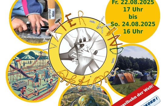 Bau einer XXL-Murmelbahn - Nutzung von Wirtschaftswegen