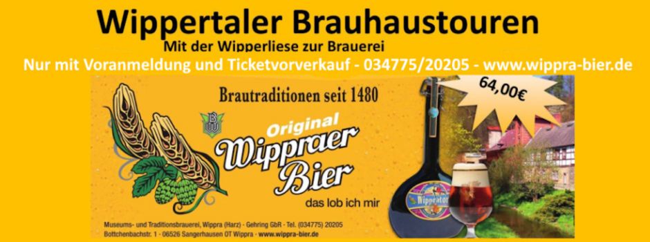 Brauhaustouren im Wippertal