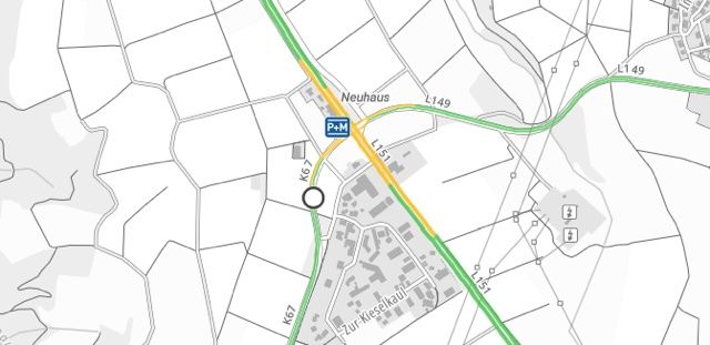 Bauarbeiten am Mitfahrerparkplatz Osburg gehen in neue Phase