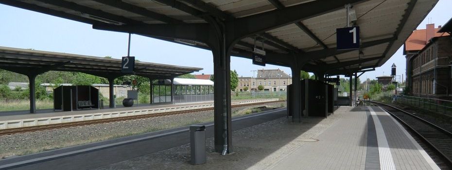 Bahnsteige in Güsten werden saniert