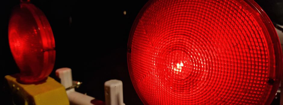 Sperrung in der Beethovenstraße