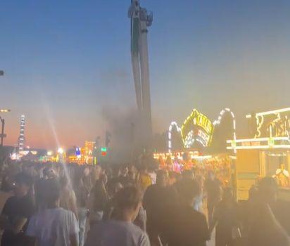 Schrecksekunde auf Mainzer Johannisnacht: Brannte ein Fahrgeschäft?